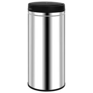 Stainless steel touchless trash can with 80L capacity - Furniture