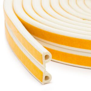 Close-up of Delight P-Profile self-adhesive weather stripping for windows and doors - Water, Gas & Heating Installation