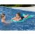 Child using Bestway Disney Little Mermaid Inflatable Pool Float in pool