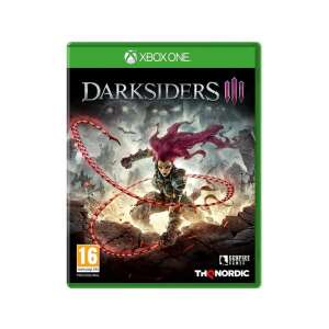 Darksiders III Xbox One game cover featuring Fury - THQ Nordic Console & PC Game