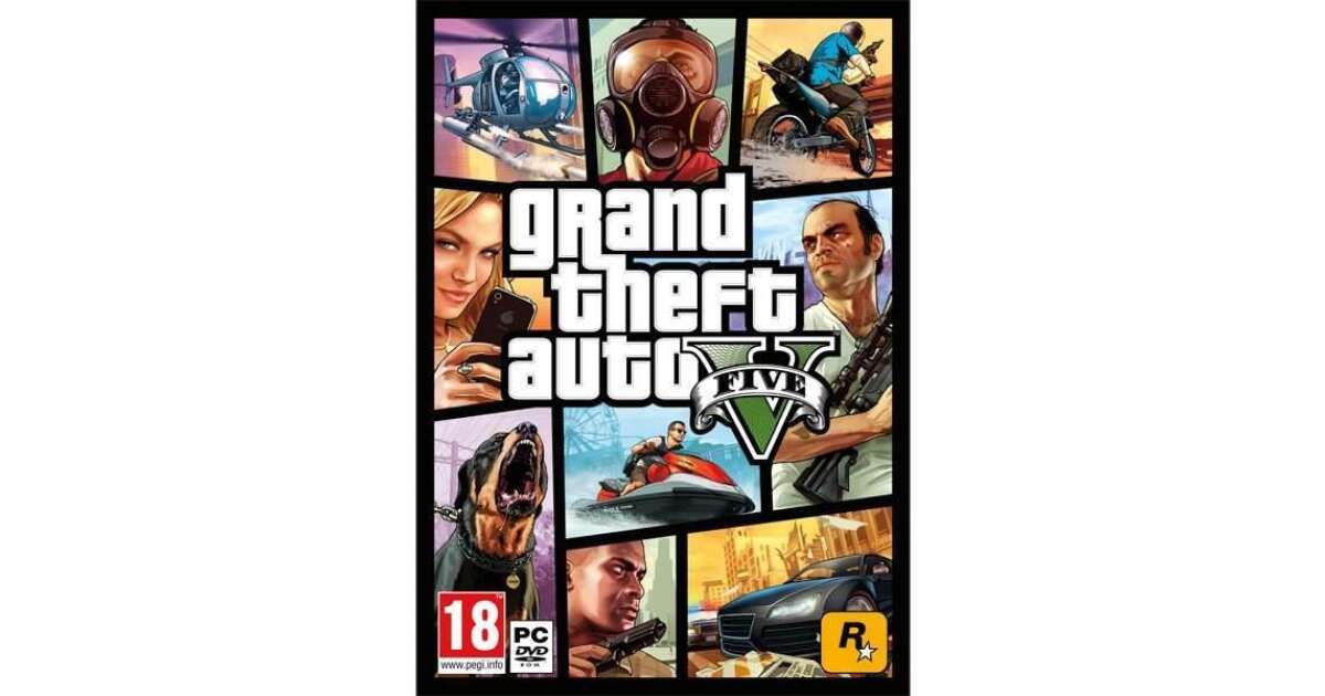 Rockstar Games Grand Theft Auto (GTA) V (PC) (5064255/SLIP) Pepita.hu