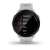 Garmin Forerunner 55 smartwatch, white, with a display showing different workout options