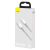 Cablu Date si Incarcare Baseus USB Type-C la tip Lightning, 1 m, 20W, CATLGD-02, Alb (CATLGD-02) 80245885