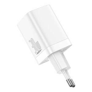 Baseus Super Si Pro 30W USB-C Wall Charger, White - Baseus Phone Charger