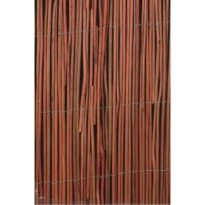 Nature 5 mm thick garden willow fence panel, 1 x 5 m - Fence element