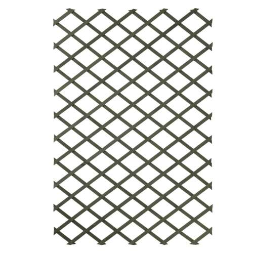 Nature 6041704 green wooden trellis 100 x 200 cm