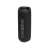 JBL Flip 6 portable Bluetooth speaker, black, side view