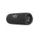 JBL Flip 6 portable Bluetooth speaker, black, side view