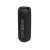 JBL Flip 6 portable Bluetooth speaker, black, side view