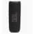JBL Flip 6 portable Bluetooth speaker, black, side view