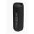 Side view of black JBL Flip 6 portable speaker showing controls