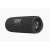 Angled view of black JBL Flip 6 portable Bluetooth speaker