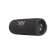 JBL Flip 6 portable Bluetooth speaker, black, side view