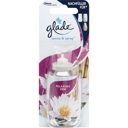 Glade Sense & Spray Relaxing Zen Electric Air Freshener Refill, 18 ml