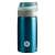 Wabo Fliptop Thermal 350ml Stainless Steel Thermos, Blue