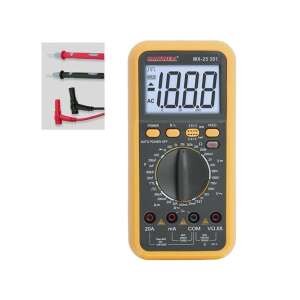 Maxwell MX-25 301 digital multimeter with TTL logic measurement, yellow and black color - Multimeter