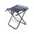 Verk Group folding fishing chair with rod holder, angled view