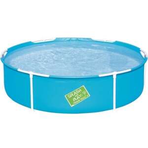 Basen ramowy Splash and Play, średnica 152 cm, głębokość 38 cm, niebieski - Bestway Basen i brodzik dla dzieci