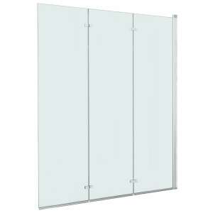 Esg zuhanykabin 3-paneles összecsukható ajtóval 130 x 138 cm 62541827 