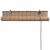 vidaXL Bambusz Redőny - Barna - 150x220 cm 62509842
