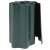 Green plastic garden edging, Nature brand, 25cm high, 9m long, rolled up