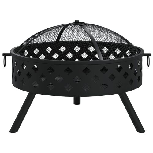 Acél Tűztál - 58 cm 124672836 - Kerti tűzrakóhely
