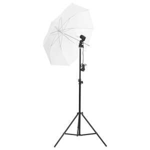 Kit de iluminare pentru studio cu trepied și umbrelă - Lumini de studio și reflectoare