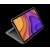Logitech Folio Touch keyboard case for iPad Air 4th generation in Oxford Grey, open with iPad in viewing mode