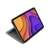 Logitech Folio Touch keyboard case for iPad Air 4th generation in Oxford Grey, open with iPad in viewing mode