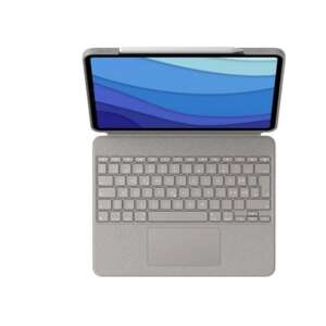 Logitech Combo Touch etui z klawiaturą i gładzikiem dla iPad Pro 12,9 cala, kolor piaskowy - Logitech Etui na tablet