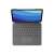 Logitech Combo Touch Tastaturhülle mit Trackpad für iPad Pro 12,9 Zoll, Sandfarbe