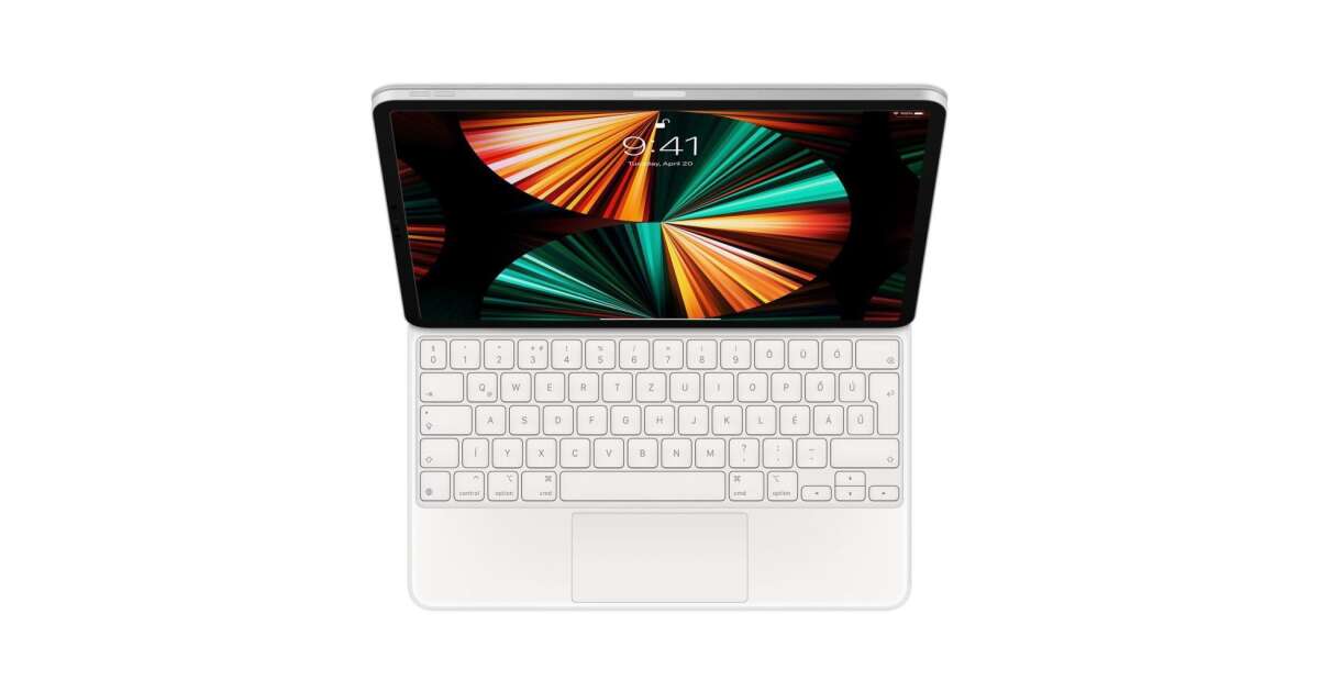 Apple Magic Keyboard for iPad Pro 12.9 (5/6th gen) - White | Pepita.com