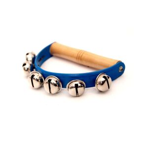 Fa Nyelű Zenei Kézicsörgő - Medium Hand Rattle with Wooden Handle - Toy Instrument