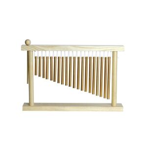 Fa Asztali Csengőhangsor - Wooden Tabletop Chime Set - Nonbrand Toy Instrument