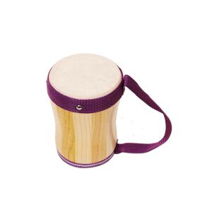 Mini fa cserépdob lila pánttal, 12 cm-es játék hangszer gyerekeknek - Nonbrand Játék hangszer