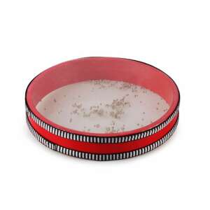 Red ocean drum, 20 cm diameter, for kids, music education, rhythm development - Nonbrand Toy Instrument