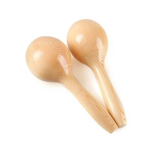 Fa Maracák fa maracas, két darabos készlet, hangszer gyerekeknek - Nonbrand Játék hangszer