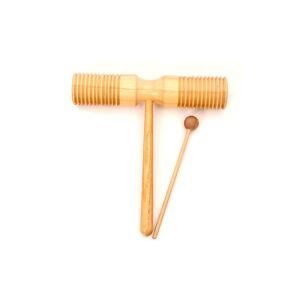 Agogó Ritmushangszer fa ütőhangszer ütővel - Nonbrand Játék hangszer