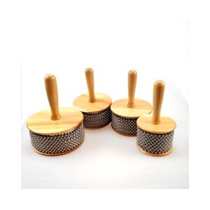 Cabasa percussion instrument, small, 7cm. Musical instrument for kids and adults. - Nonbrand Toy Instrument