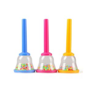 Mini Csörgőharang műanyag csörgő játék, 5cm - Nonbrand Játék hangszer