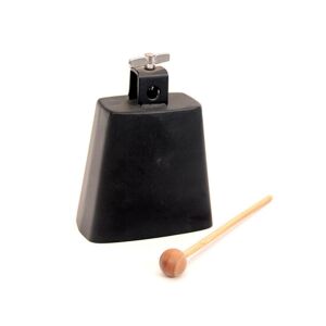 Csörgőharang Small 4cm Metal/Wood Cowbell with Beater - Toy Instrument