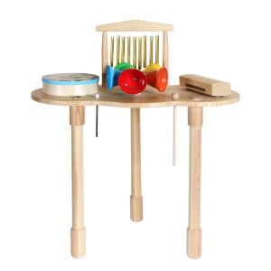 Fa Utoghangszer musical instrument set with table, wooden percussion instruments for kids - Toy Instrument