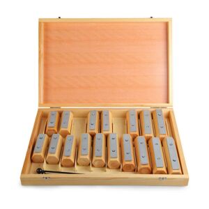 Metalofon Set profesional cu 16 note - 57x38cm, instrument muzical pentru copii, jucărie educativă - Nonbrand Instrumente muzicale de jucarie