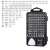 Precision screwdriver bits screwdriver set 115 pieces 66830348