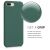 kwmobile iPhone 7/8 Plus зелен силиконов калъф с захват
