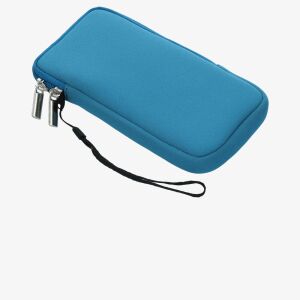 kwmobile Universal Neopren Handyhülle XL schräge Ansicht - Handyhüllen