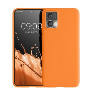 kwmobile Motorola Edge 30 Neo orange silicone case - Phone Case
