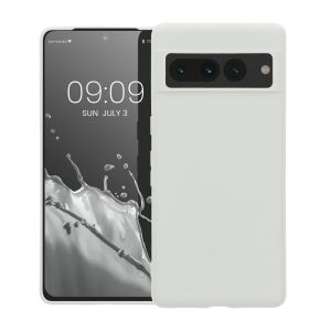Kwmobile Pixel 7 Pro White Silicone Case - Protective Phone Cover - Phone Case