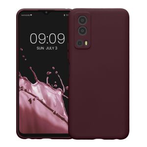 Калъф kwmobile за Vivo Y72 5G/Y52 5G, силикон, визьор, 59095.187