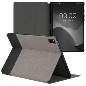 Etui kwmobile do tabletu Huawei MatePad Pro 12,6 cala, szare/czarne, funkcja stojaka, ochrona - Etui na tablet